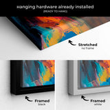 Multi Color Woman's Secret Wall Art Canvas 7928