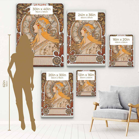 Brown Zodiac Wall Art Canvas 8177
