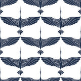 Blue Birds Peel and Stick Removable Wallpaper