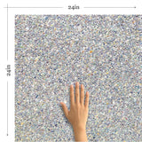 Blue and Yellow Pebbles Imitation Peel and Stick Removable Wallpaper