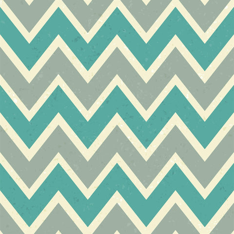 Blue Chevron Peel and Stick Removable Wallpaper
