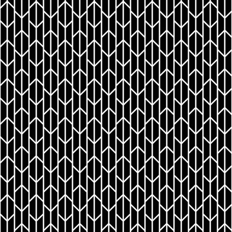 Black Pattern Geometric Peel and Stick Removable Wallpaper