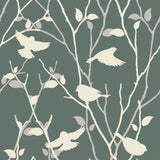 Wallpaper Sample for Bedroom Green and Similar Tones 002