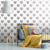 White Bear Animal Peel and Stick Removable Wallpaper