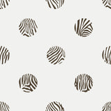 Charcoal Animal Print Removable Wallpaper 1554| Walls By Me