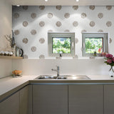 Charcoal Animal Print Removable Wallpaper 1554| Walls By Me