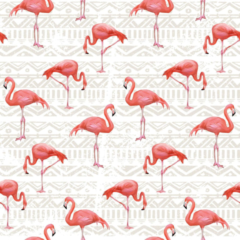 Fuchsia and Brown Bird Animal Removable Wallpaper 2116| Walls By Me