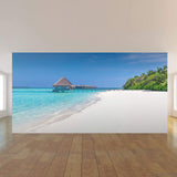 Blue Beach Peel and Stick Removable Wall Mural 5380