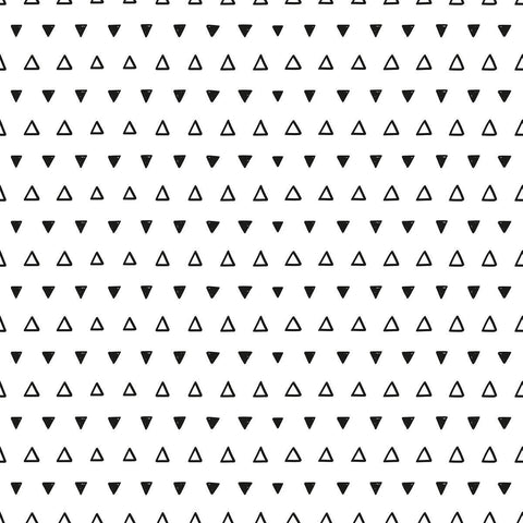 Black and White Geometric Baby Removable Wallpaper 3464| Walls By Me