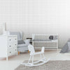 Black and White Geometric Baby Removable Wallpaper 3464| Walls By Me