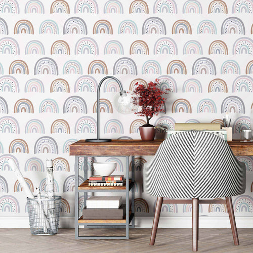 Pink Candy Peel and Stick Removable Wallpaper