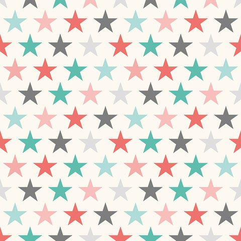 Pink and Green Geometric Baby Removable Wallpaper 9455| Walls By Me