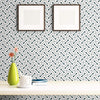 Charcoal Geometric Basic Removable Wallpaper 0814| Walls By Me