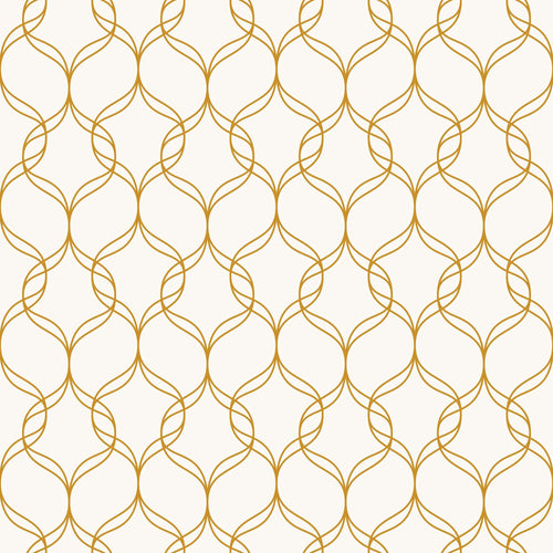 Golden Look Geometric Basic Peel and Stick Removable Wallpaper