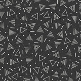 White and Charcoal Triangles Basic Removable Wallpaper 4100| Walls By Me