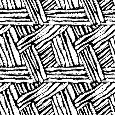 Black and White Textured Basic Peel and Stick Removable Wallpaper