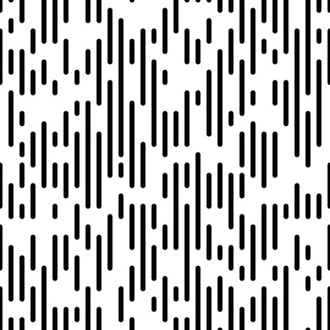 Black Deco Basic Peel and Stick Removable Wallpaper