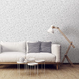 Simplicity laced with a suave edge often makes for a direct route to perfection. Case in point – this unique peel and stick wallpaper bearing a lovely terrazzo pattern in a grayscale palette. Position, remove and reposition it to your heart’s content, because it’s versatile enough to complement just about every design style and setting in your home!