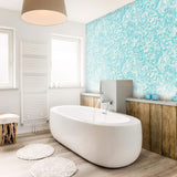 Blue Japanese Basic Removable Wallpaper 5029| Walls By Me