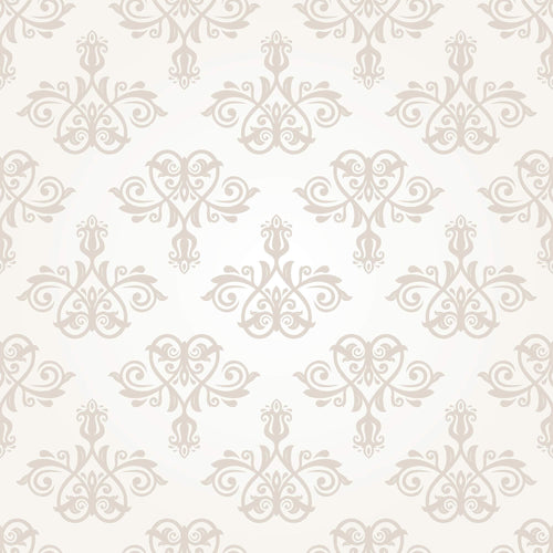Taupe Damask Basic Removable Wallpaper 6297| Walls By Me