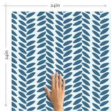 Blue Modern Basic Removable Wallpaper 23_a | Walls By Me