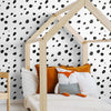 White and Black Seamless Basic Removable Wallpaper 2232| Walls By Me