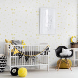 Gold Textured Basic Removable Wallpaper 5762| Walls By Me