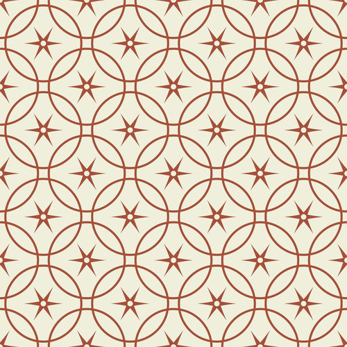 Brown and Beige Geometric Basic Peel and Stick Removable Wallpaper