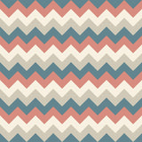 Beige and Blue Chevron Peel and Stick Removable Wallpaper