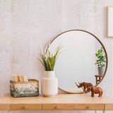 Beige Faux Wood Peel and Stick Removable Wallpaper