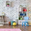 Black and White School Children Removable Wallpaper 9826| Walls By Me