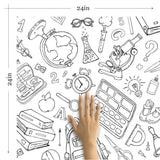 Black and White School Children Removable Wallpaper 9826| Walls By Me