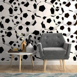 White and Black Sports Children Removable Wallpaper 1861| Walls By Me