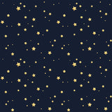 Yellow Star Children Peel and Stick Removable Wallpaper