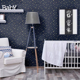 Yellow Star Children Peel and Stick Removable Wallpaper