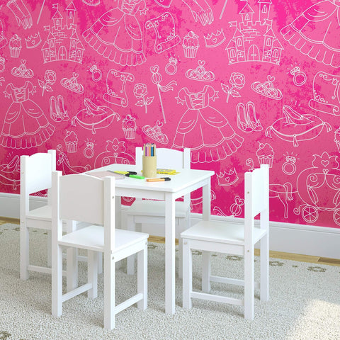 Pink Royalty Children Removable Wallpaper 9469| Walls By Me