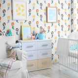 White Fantasy Children Removable Wallpaper 1420| Walls By Me