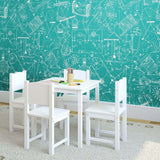 Blue Graph Children Removable Wallpaper 2767| Walls By Me