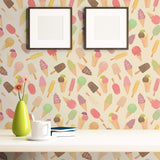White Food Children Removable Wallpaper 0547| Walls By Me