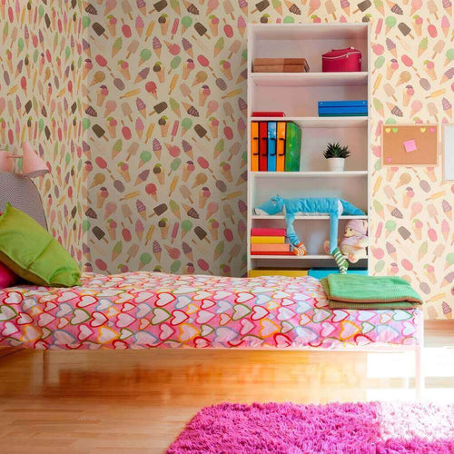 White Food Children Removable Wallpaper 0547| Walls By Me