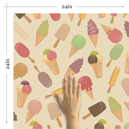 White Food Children Removable Wallpaper 0547| Walls By Me