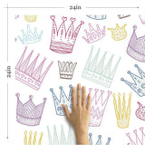 White Royalty Children Peel and Stick Removable Wallpaper