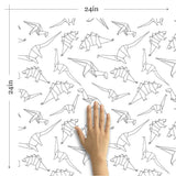 Black Animals Children Peel and Stick Removable Wallpaper