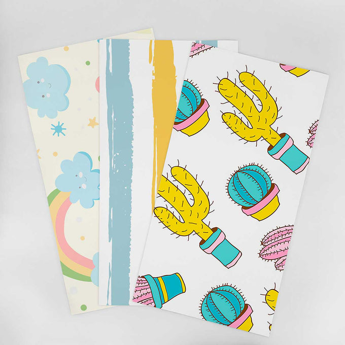 Wallpaper Sample for Kids Yellow, Beige and Similar Tones 001