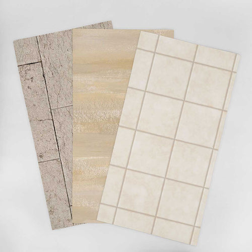 Wallpaper Sample for Kitchen Yellow, Beige and Similar Tones 001