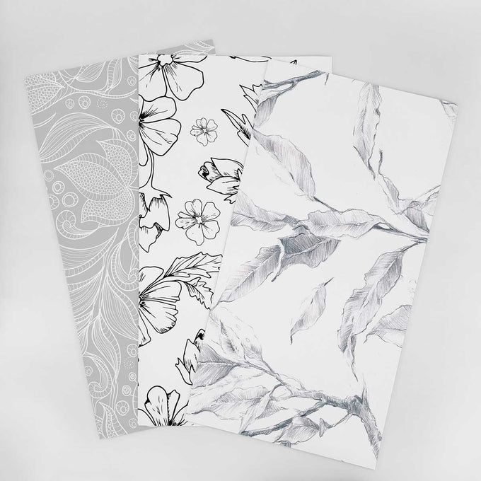 Wallpaper Sample for Living Room Floral Theme Designer Selection 001