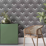 Black and White Birds Peel and Stick Removable Wallpaper