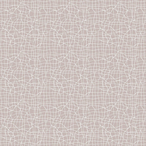 Beige Lines Basic Peel and Stick Removable Wallpaper