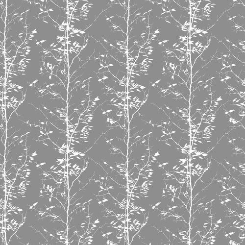Grey Tree Peel and Stick Removable Wallpaper