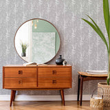 Grey Tree Peel and Stick Removable Wallpaper
